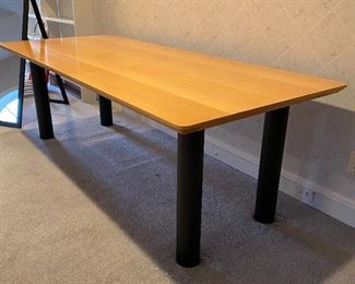 7ft. long x 3ft. wide table. Great for dining or crafts.
