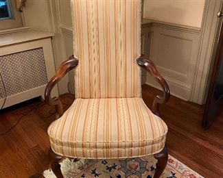 Upholstered arm chair
