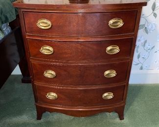 Thomasville bowfront chest