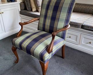 Upholstered arm chair