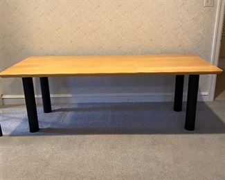 7ft. long x 3ft. wide table. Great for dining or crafts.