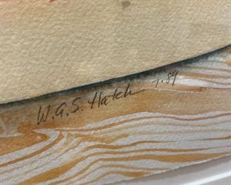 Original watercolor, Wendy A.S. Hatch