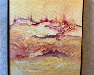 Abstract painting, unsigned
