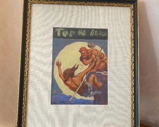 Smaller version, study, original painting by Gayle Hoskins