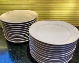 Williams Sonoma white dinner plates