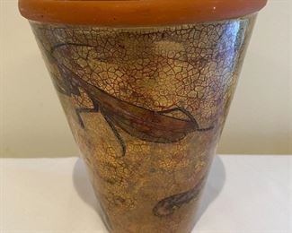 Handpainted pot