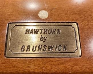 Brunswick "Hawthorn" auto return pool table