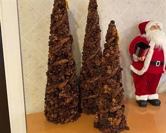 Pinecone Christmas Trees
