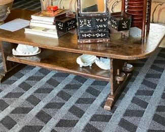 Only the Antique COFFEE TABLE IS FOR SALE! $600