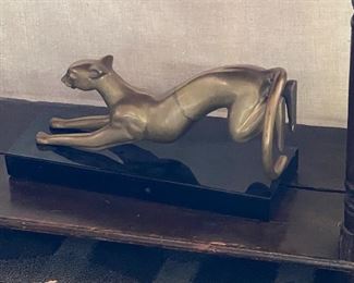 Vintage brass panther $125