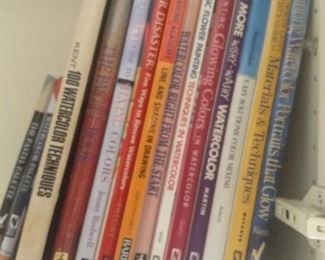 Some Watercolor Books that are still here!