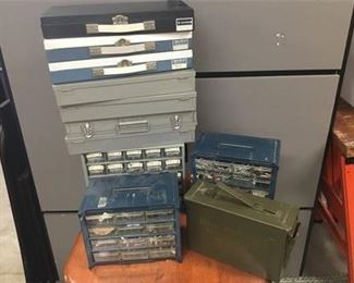 Metal storage containers