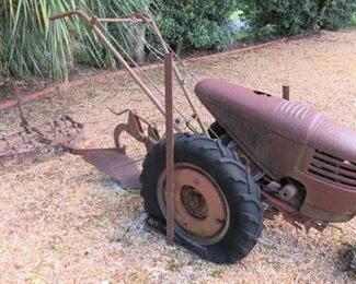 Vintage David Bradley Walk Behind Tractor