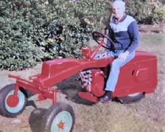 1950 David Bradley Tri Trac 3 Wheel Tractor 