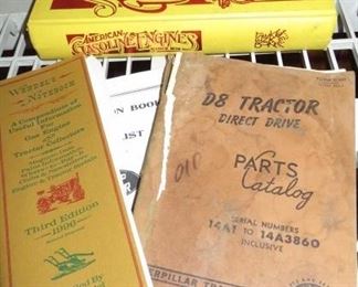 American Gasoline Engines Books, Vintage D8 Tractor Direct Drive Parts Catalog