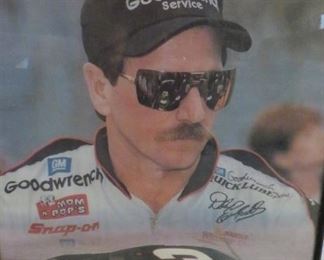 Dale Earnhard Framed Photograph