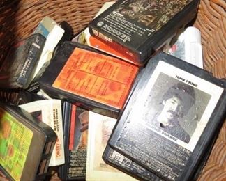 Vintage 8 Track Tapes