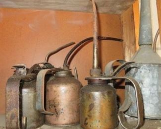 Vintage Oil Cans