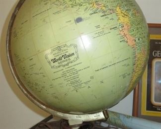 Vintage Replogle 12" Diameter World Vision Series Globe 