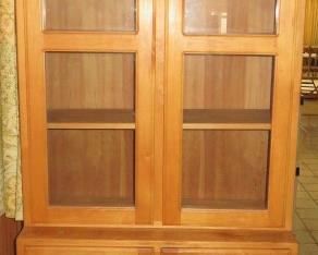 Small Oak China Hutch