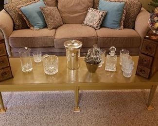 Crate and Barrel barware 