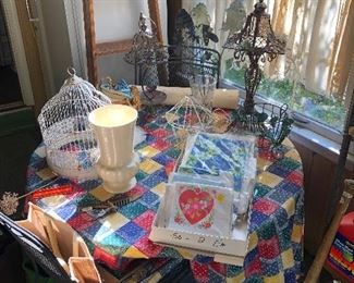 Lots of wrought iron