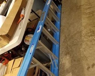 ladders, shop vac, smoker