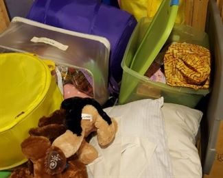 lots of holiday decor