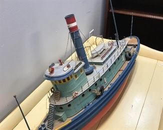 Helena ship model.