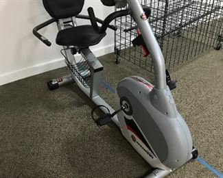 Exercise bike.
