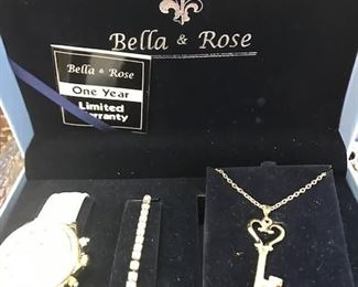Bell & Rose watch and bracelet set.
