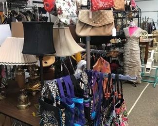 Selection of purses sold by Patti Prior.