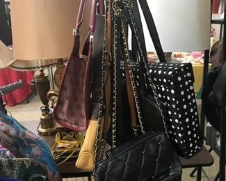 Selection of purses.