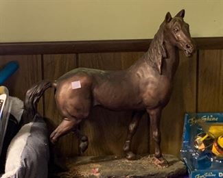 Horse figure, media unknown