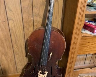 Cello Over 150 years old includes bow. Bow need to be restrung