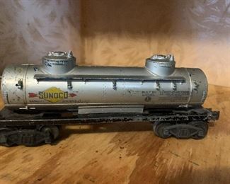 Lionel 6465 Sunoco 2 dome tank car#3