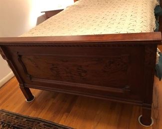 Antique Black Walnut Full bed $500