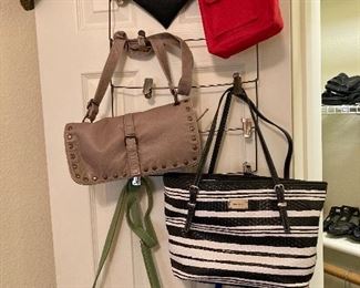 Large selection of purse handbags