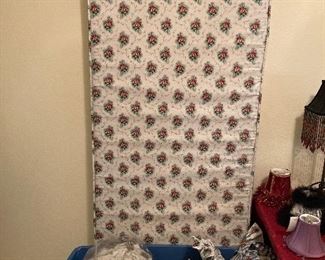 Custom window seat and bedding set