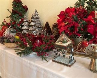 TONS of Christmas decorations