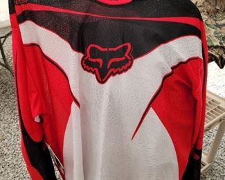 Fox racing outfit