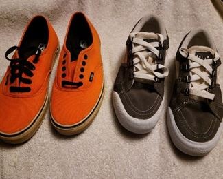 Vans orange size mens 10, Airwalk Yukon low 81/2