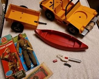 Steve Scout with some accessories.