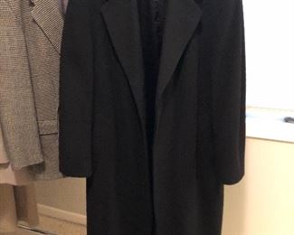 BUY IT NOW! $45 Men's Mark Shale cashmere overcoat sz 44 tall