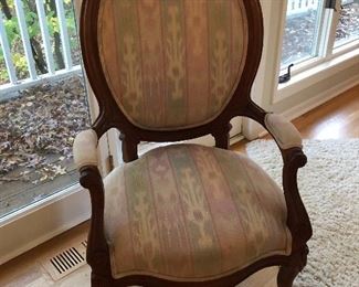 BUY IT NOW! $95 wood framed accent chair