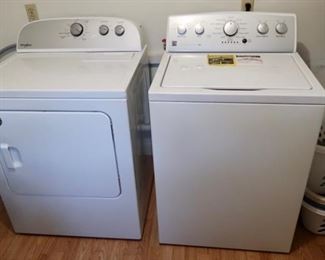 AVAILABLE FOR PRE-SALE - Contact us if interested - Whirlpool Dryer and Kenmore Washer - Work GREAT