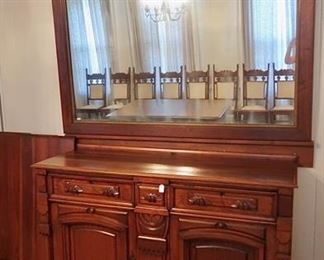 AVAILABLE FOR PRE-SALE - Contact us if interested. Gorgeous Antique Buffet / Sideboard - Recently Refinished - $575 plus tax