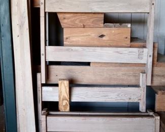 Two cute twin beds, great for boys room