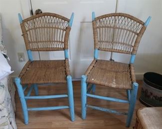 Rush Straw Chairs