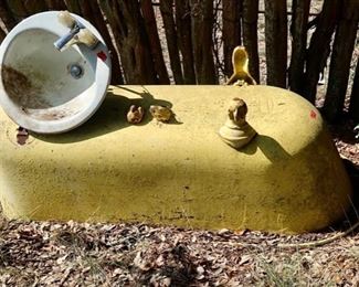 AVAILABLE FOR PRE-SALE - Contact us if interested. Vintage Cast Iron Bathtub